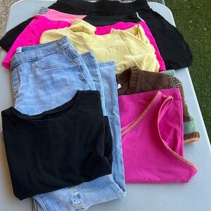 7 Items Girls Bundle of Clothes